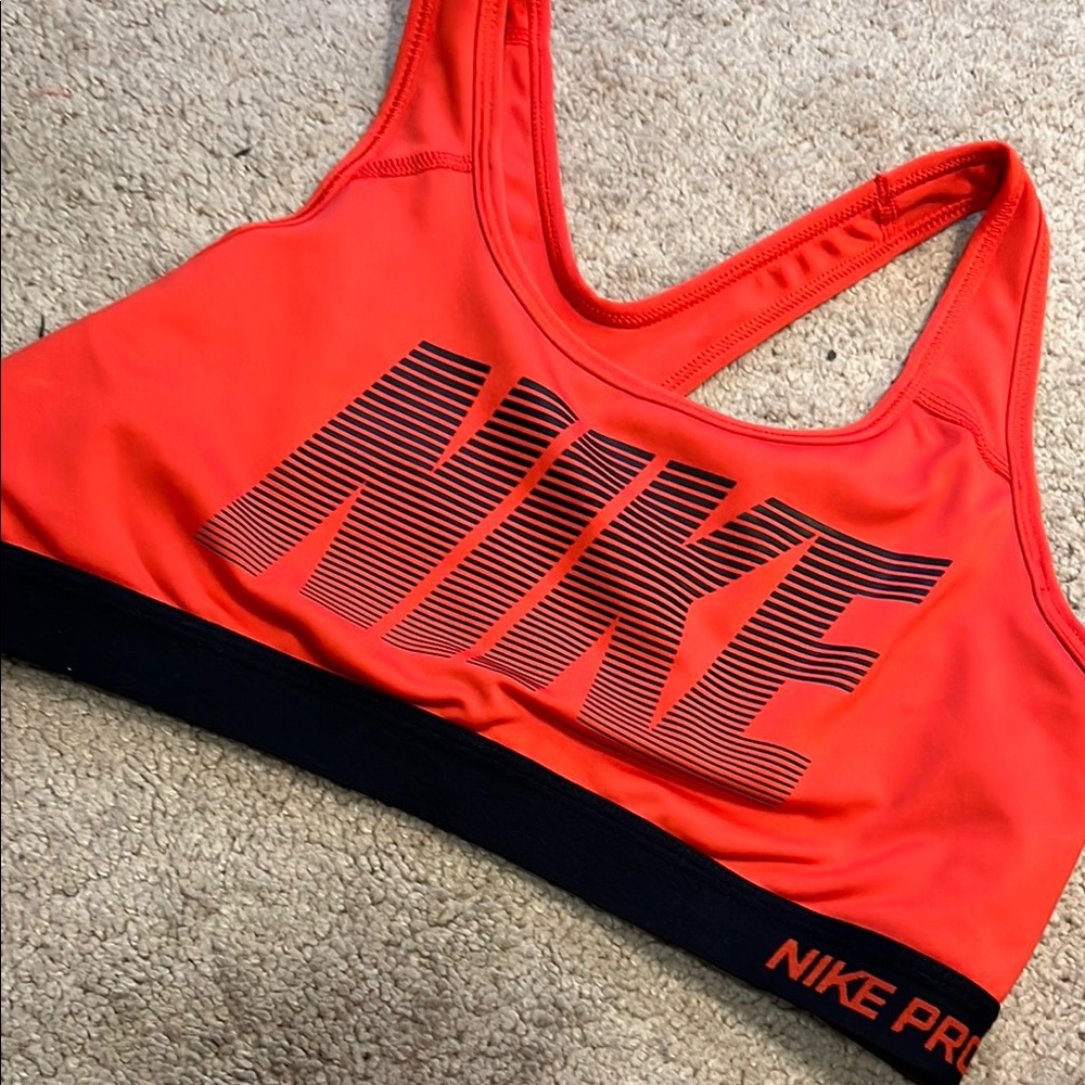 Nike Women's Red Sports Bra